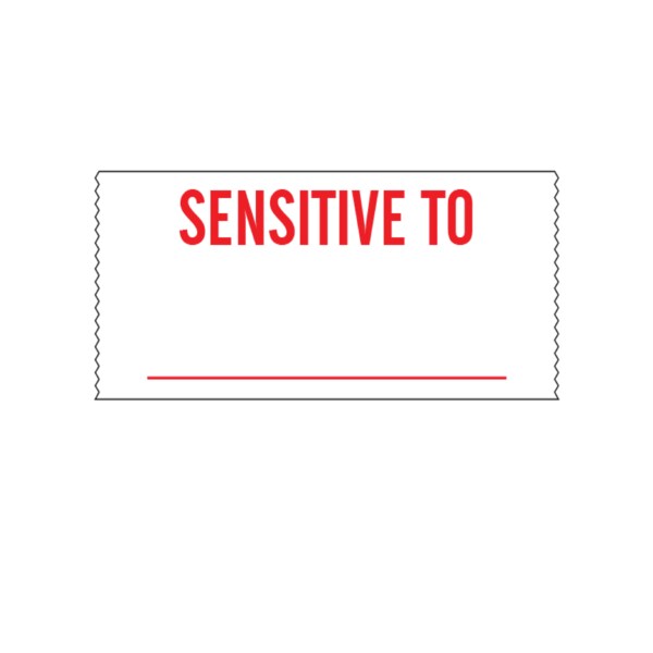 Printed Chart Tape - Sensitive To